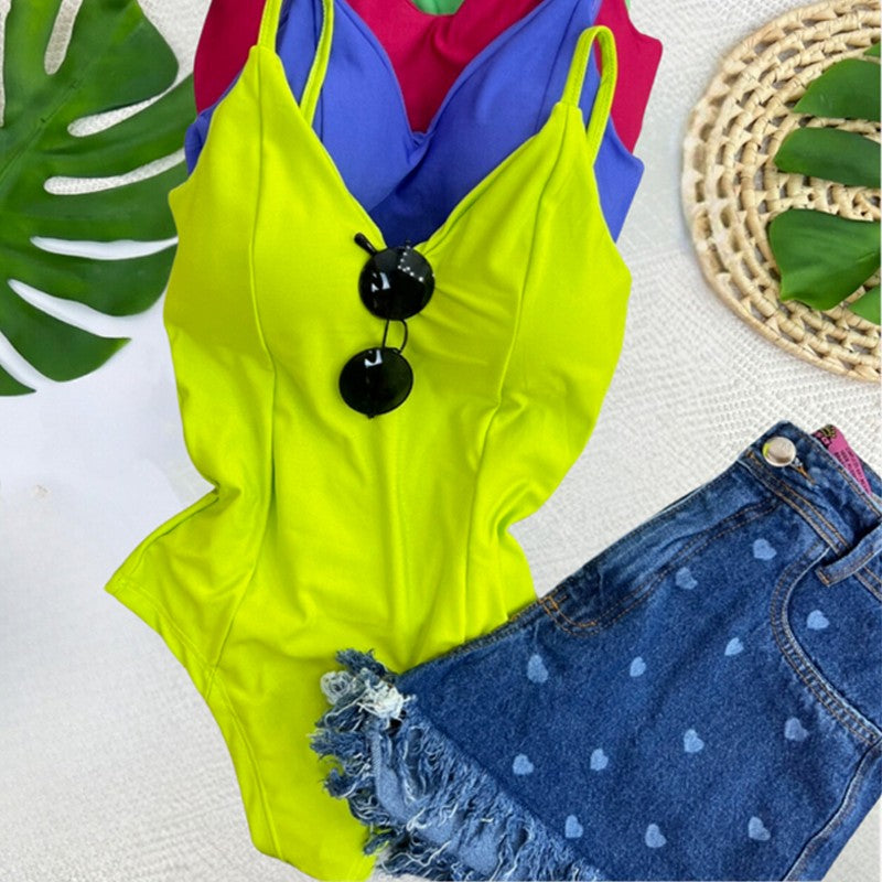 Body Feminino Alcinha com Bojo Bodi Regata Suplex