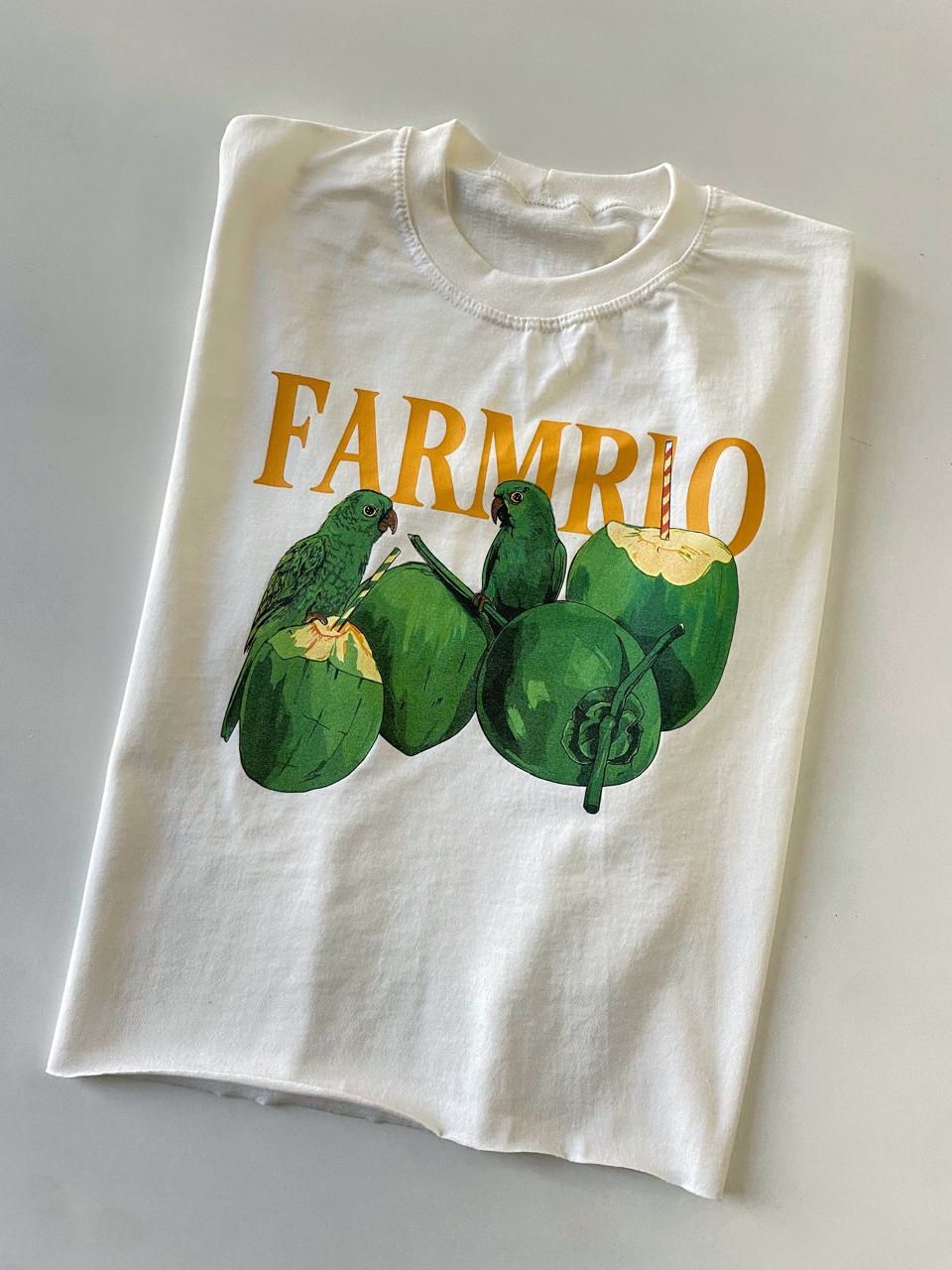 Cropped T-Shirt Oversized Estampada