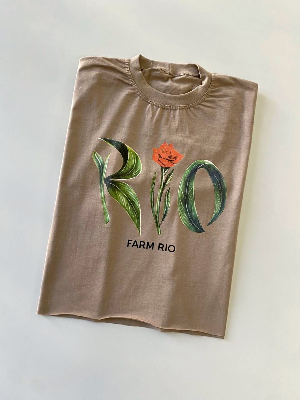 Cropped T-Shirt Oversized Estampada