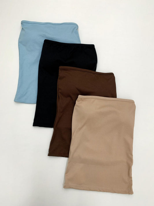 Blusa em Ribana Sem Alça