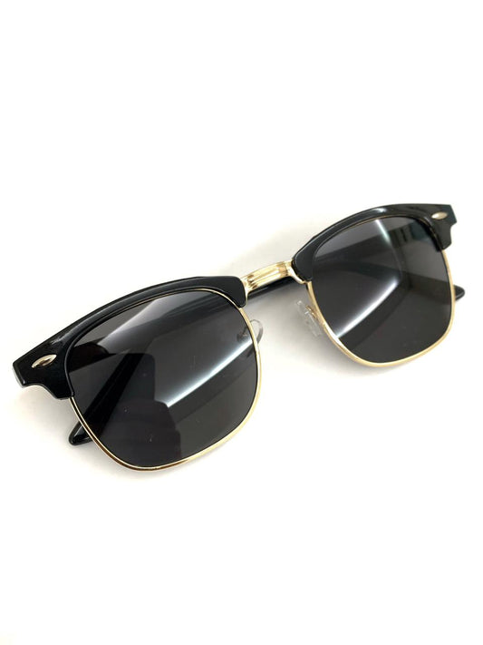 Óculos de Sol Retro Estilo Clubmaster