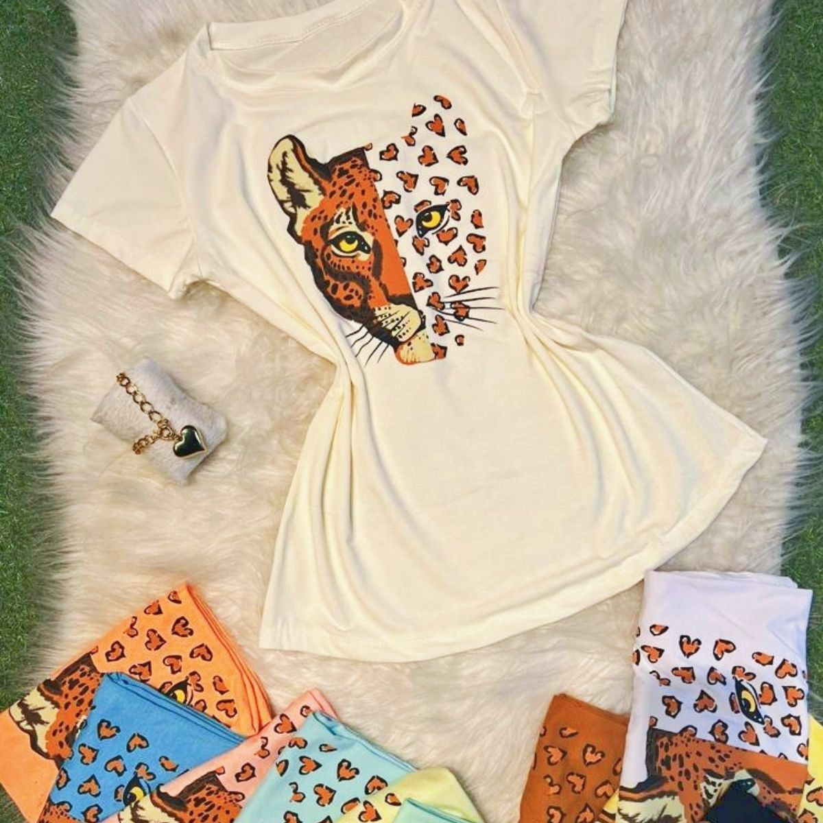 Kit 3 T-Shirt Blusa Feminino Bem Elastico Verao Moda Fabrica Atacado