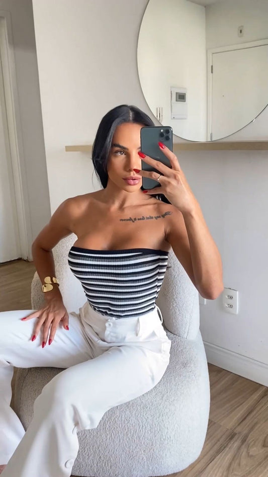BODY FEMININO TOMARA QUE CAIA 3 LISTRAS frete grátis verão