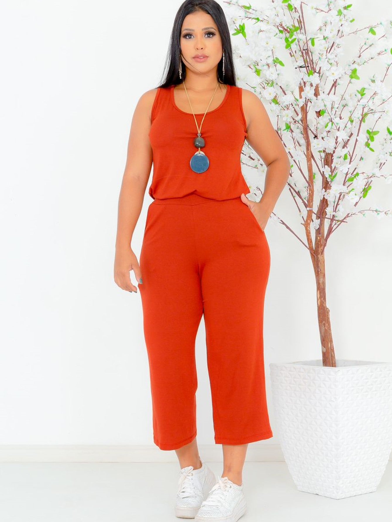 Viscose feminina Midi Pantalla Pantalona, Elegante, Regata Calca, Mulher, Max Sa