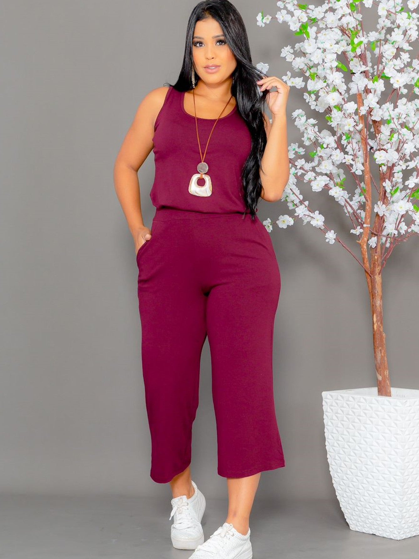 Viscose feminina Midi Pantalla Pantalona, Elegante, Regata Calca, Mulher, Max Sa