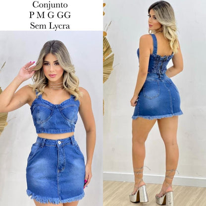 Jeans curtos para mulheres