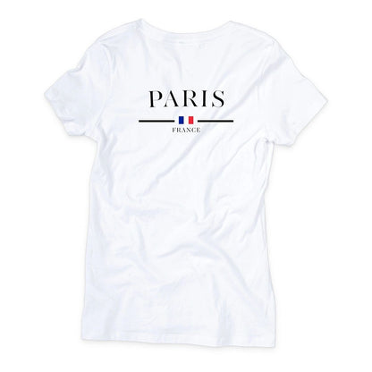 Camisa Feminina Baby Look Paris