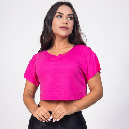 Kit 4 Cropped Feminino Fitness Academia Verão