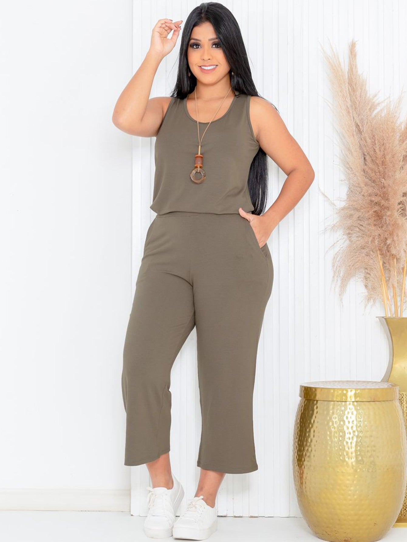 Viscose feminina Midi Pantalla Pantalona, Elegante, Regata Calca, Mulher, Max Sa