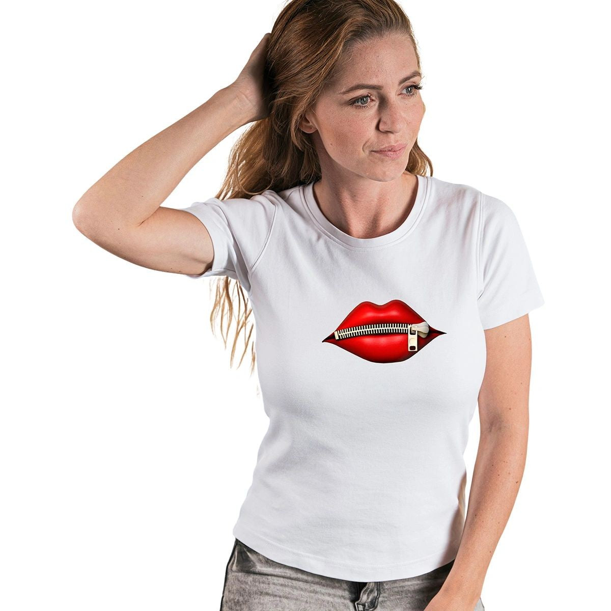 Camisa Feminina t-shirts Baby Look Quiet Love 100% algodão