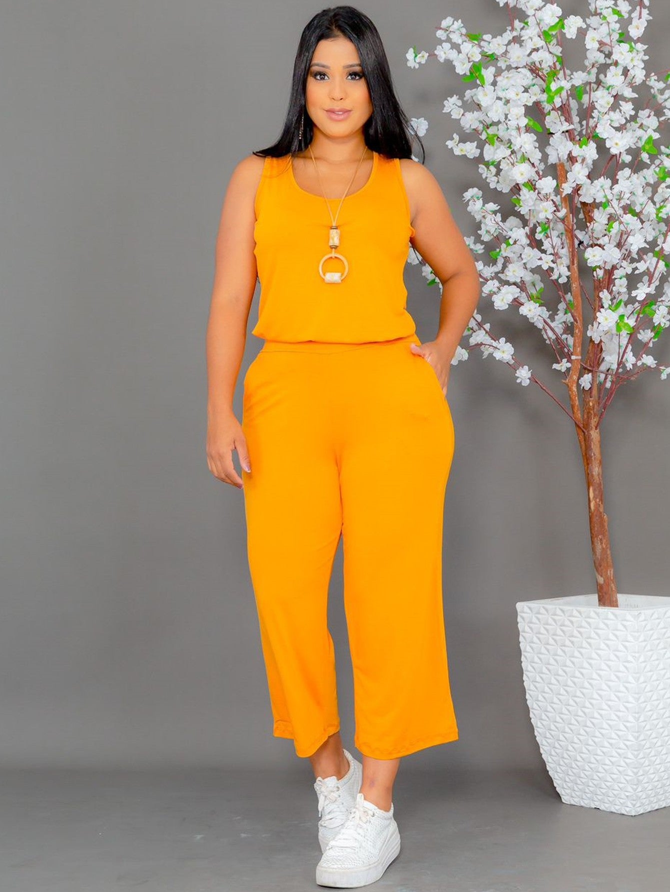 Viscose feminina Midi Pantalla Pantalona, Elegante, Regata Calca, Mulher, Max Sa