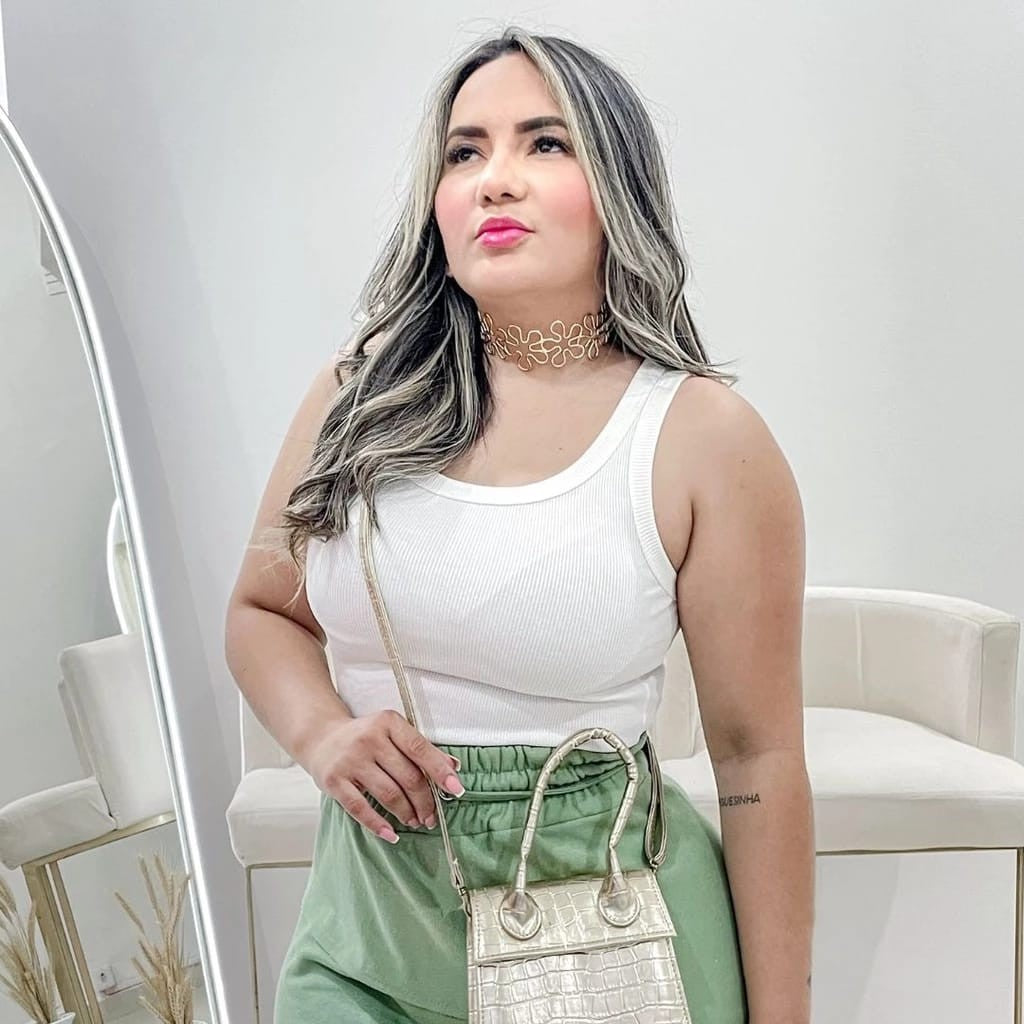 Cropped Regata Gringa Blusinha Blogueira Atemporal Boss