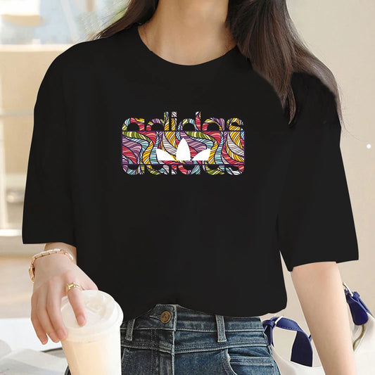 blusa feminina adidas manga curta