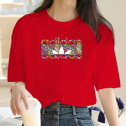 blusa feminina adidas manga curta