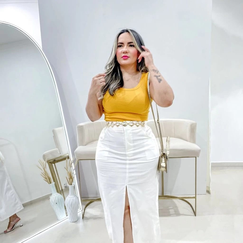 Cropped Regata Gringa Blusinha Blogueira Atemporal Boss