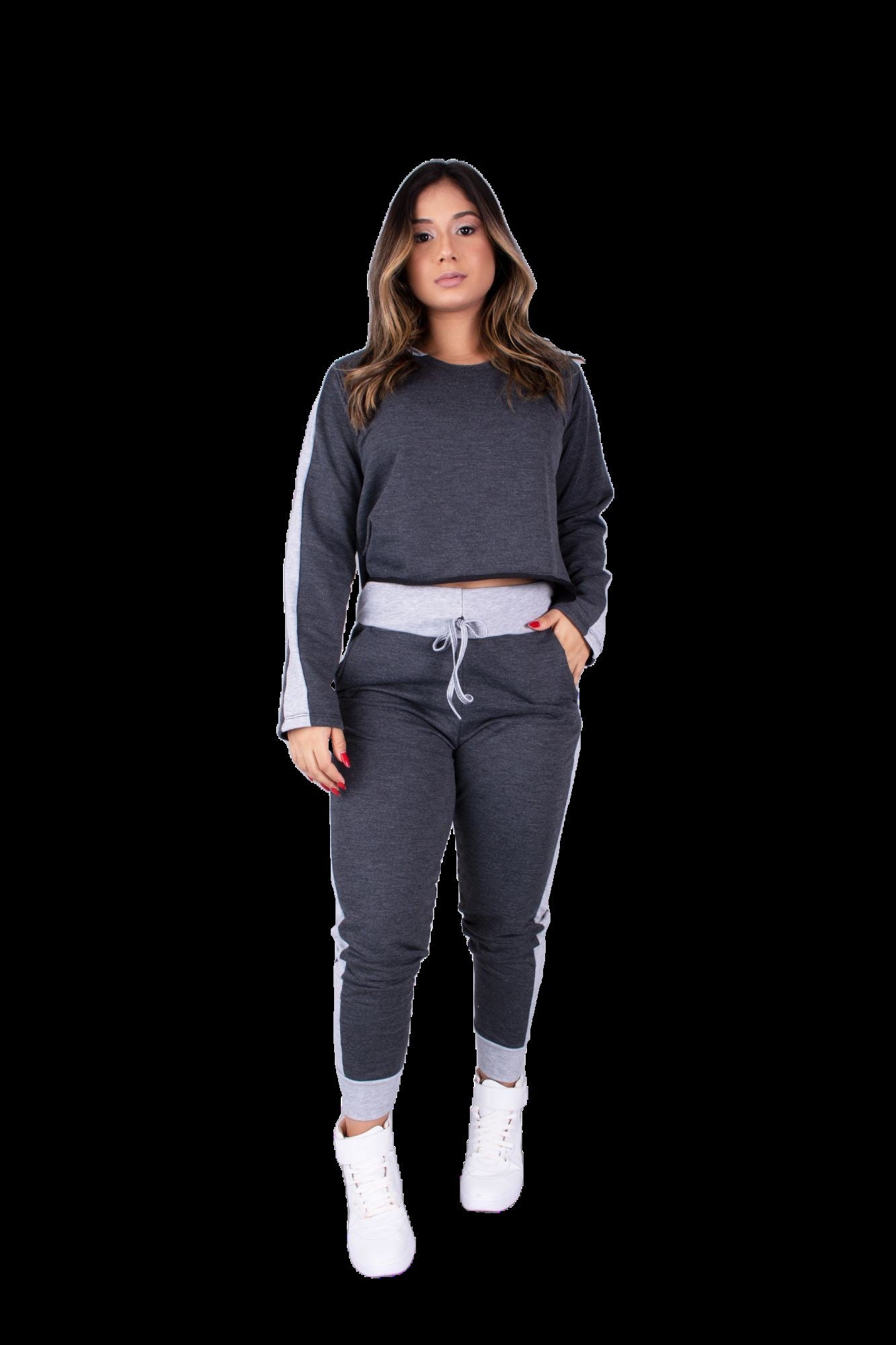 Calça Moletom Feminina Slim Limitless Go - 1861
