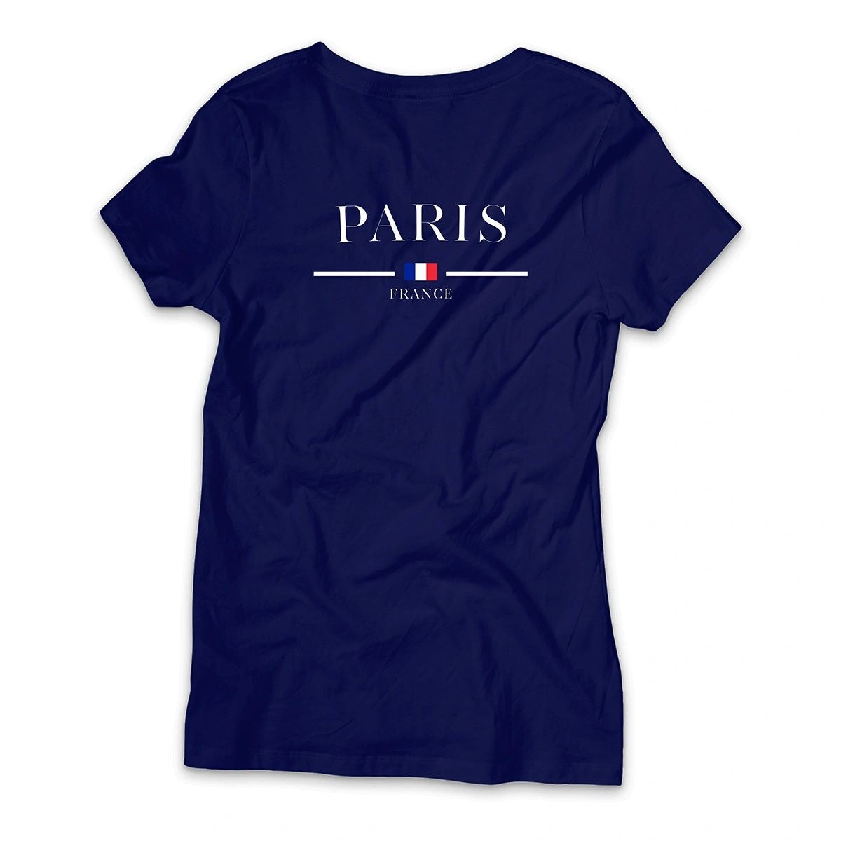 Camisa Feminina Baby Look Paris t-shirts estampada leve 100% algodão
