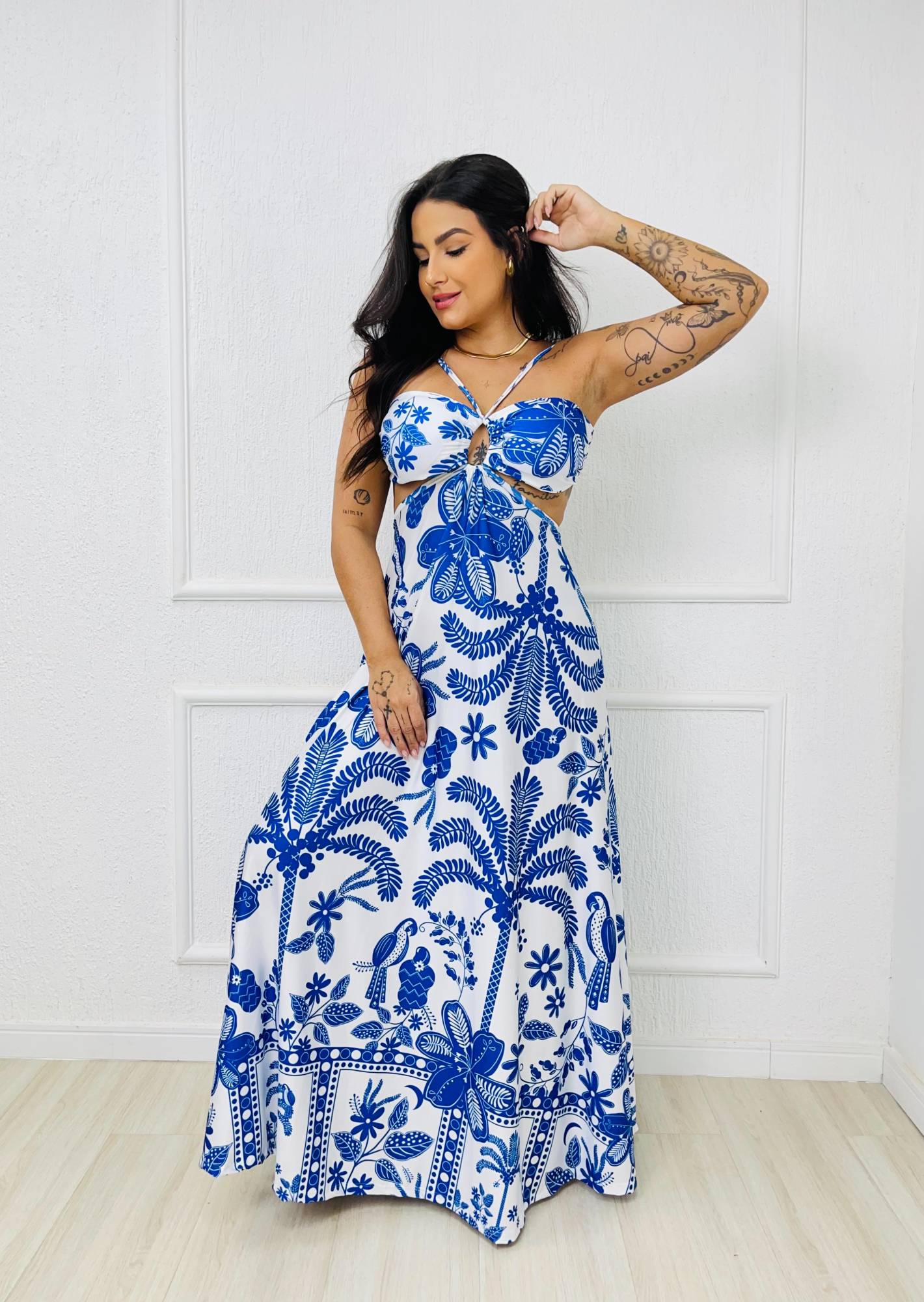 Vestido Longo Isabela Grécia