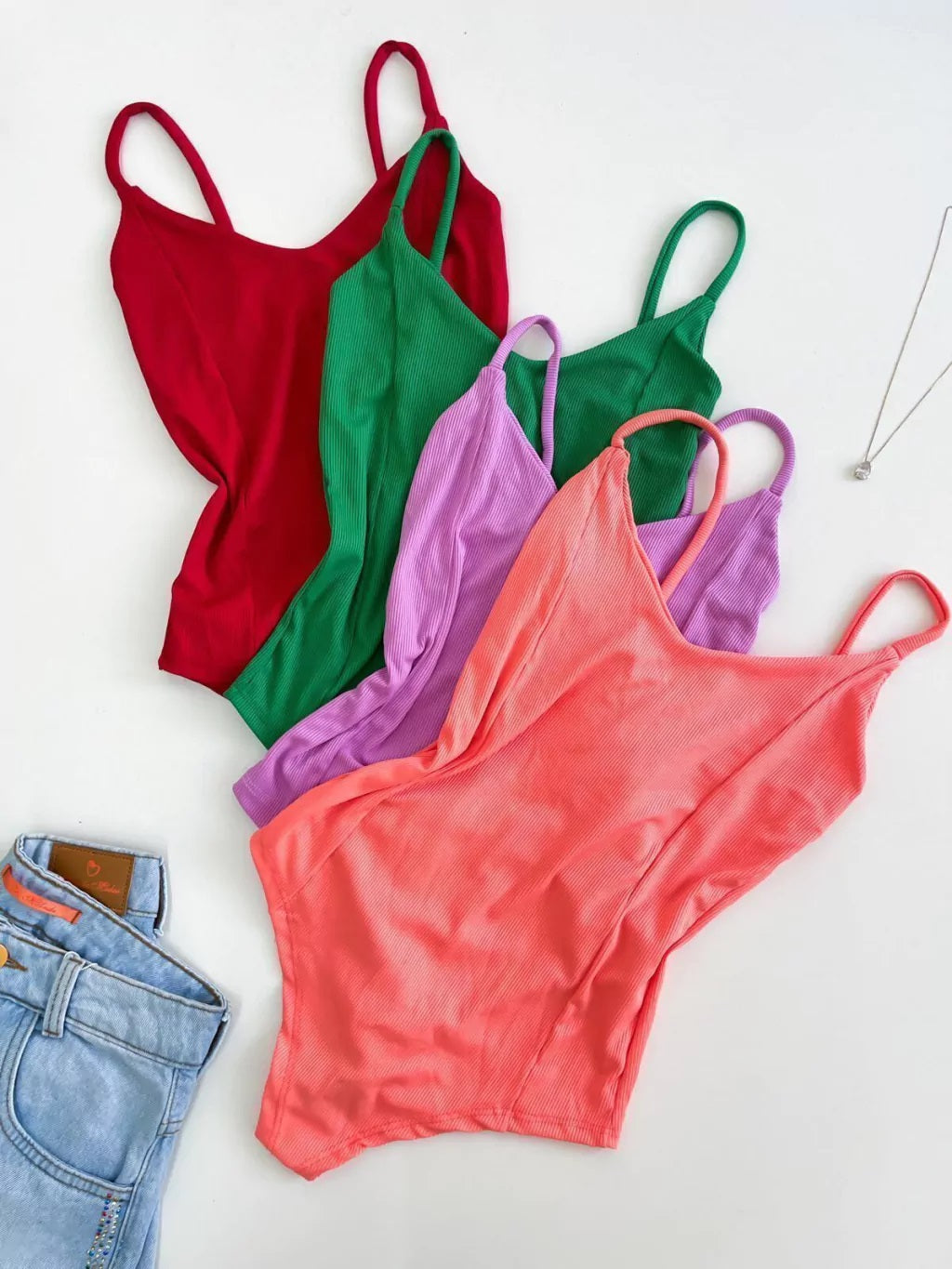 Body Feminino Alça Davila