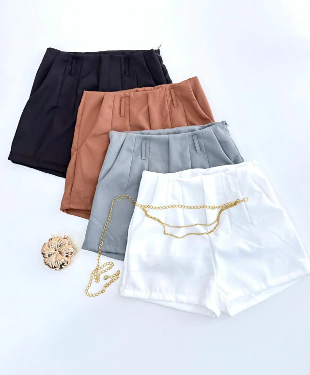 Short Feminino Alfaiataria Calita