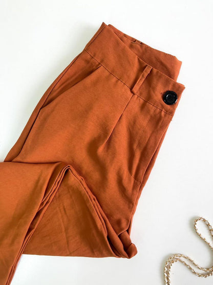 Calça Feminina Pantalona em Alfaiataria Marrant Susy