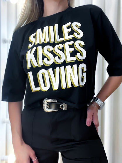 T-shirt Cropped Feminina Estampado