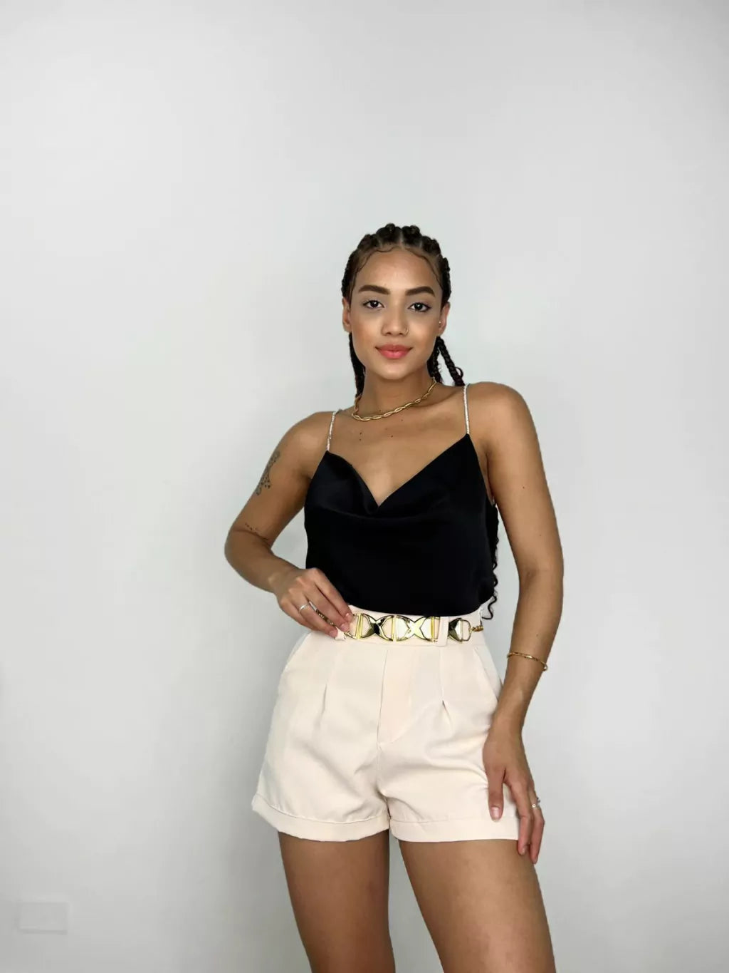 Short Feminino Alfaiataria