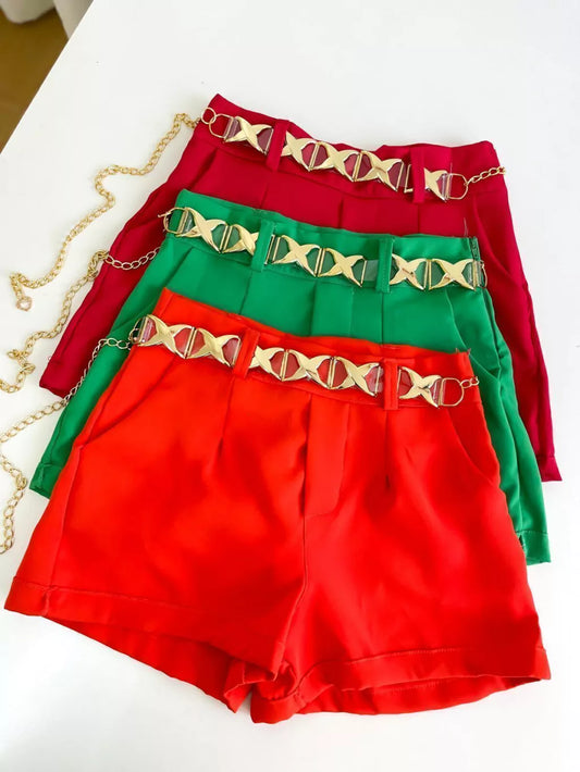 Short Feminino Alfaiataria